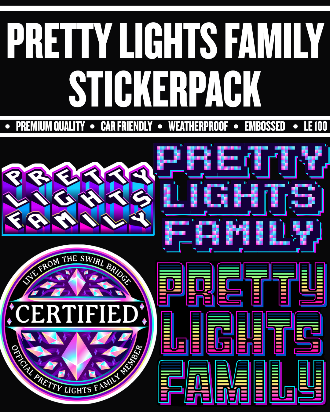 PLF Stickerpack – Illumination Lab