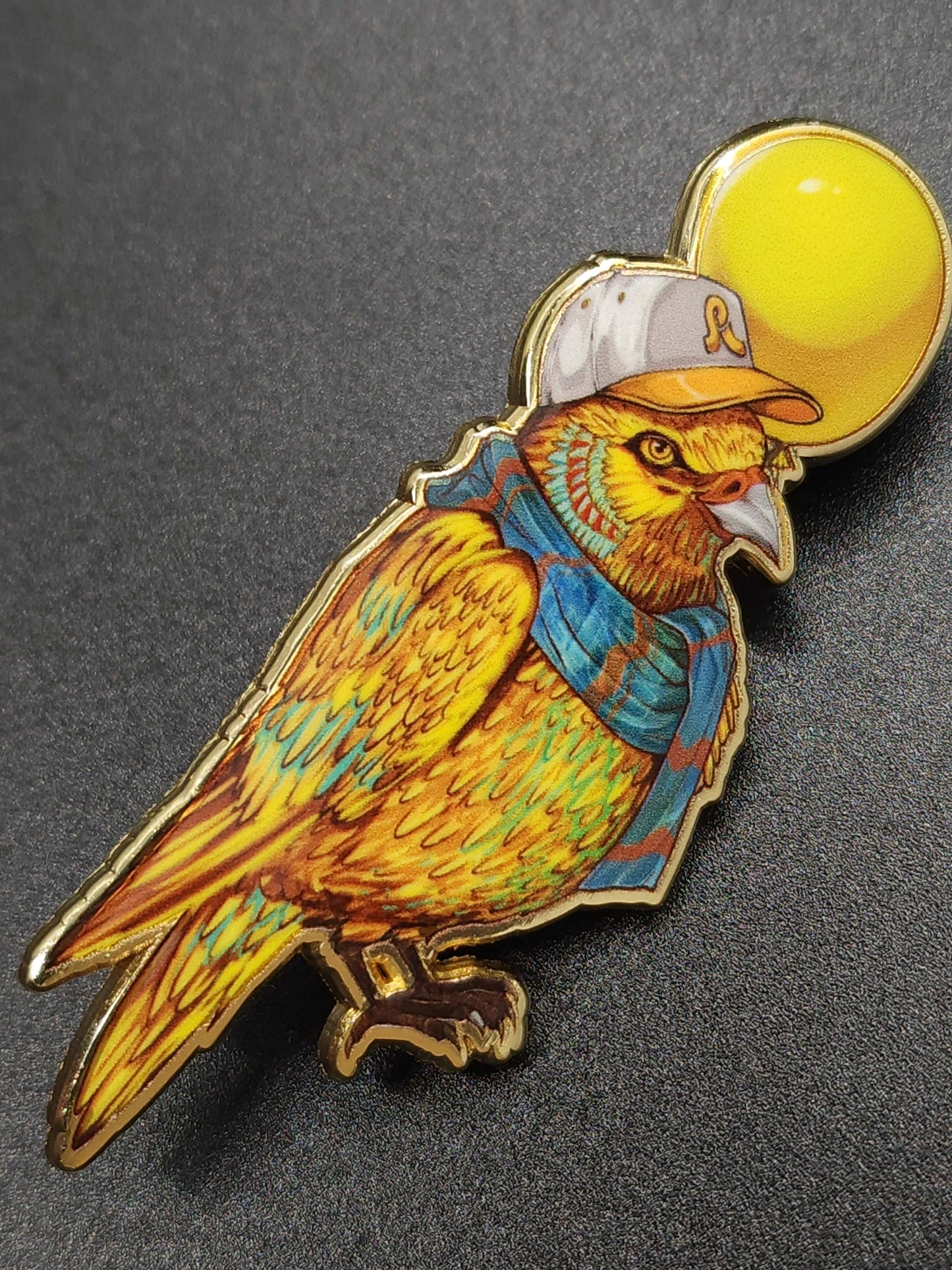 YELLOW BIRD HAT PIN BUNDLE