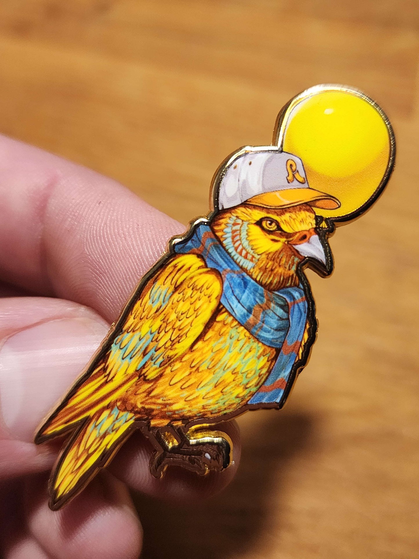 YELLOW BIRD HAT PIN BUNDLE