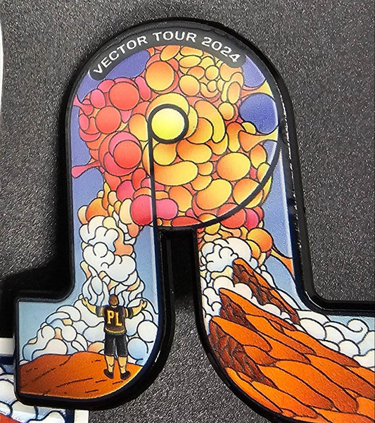 Pretty Lights Vector Tour limited-edition 1.75-inch hat pin from Illumination Lab