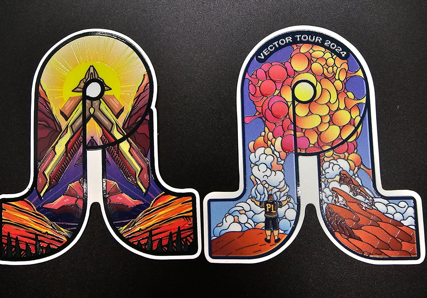 Red Rocks Sticker [Spot UV Enhanced]