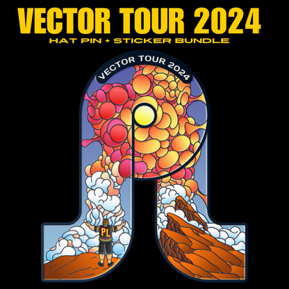 PL Vector Tour Pin + Sticker Bundle  [LE 150]