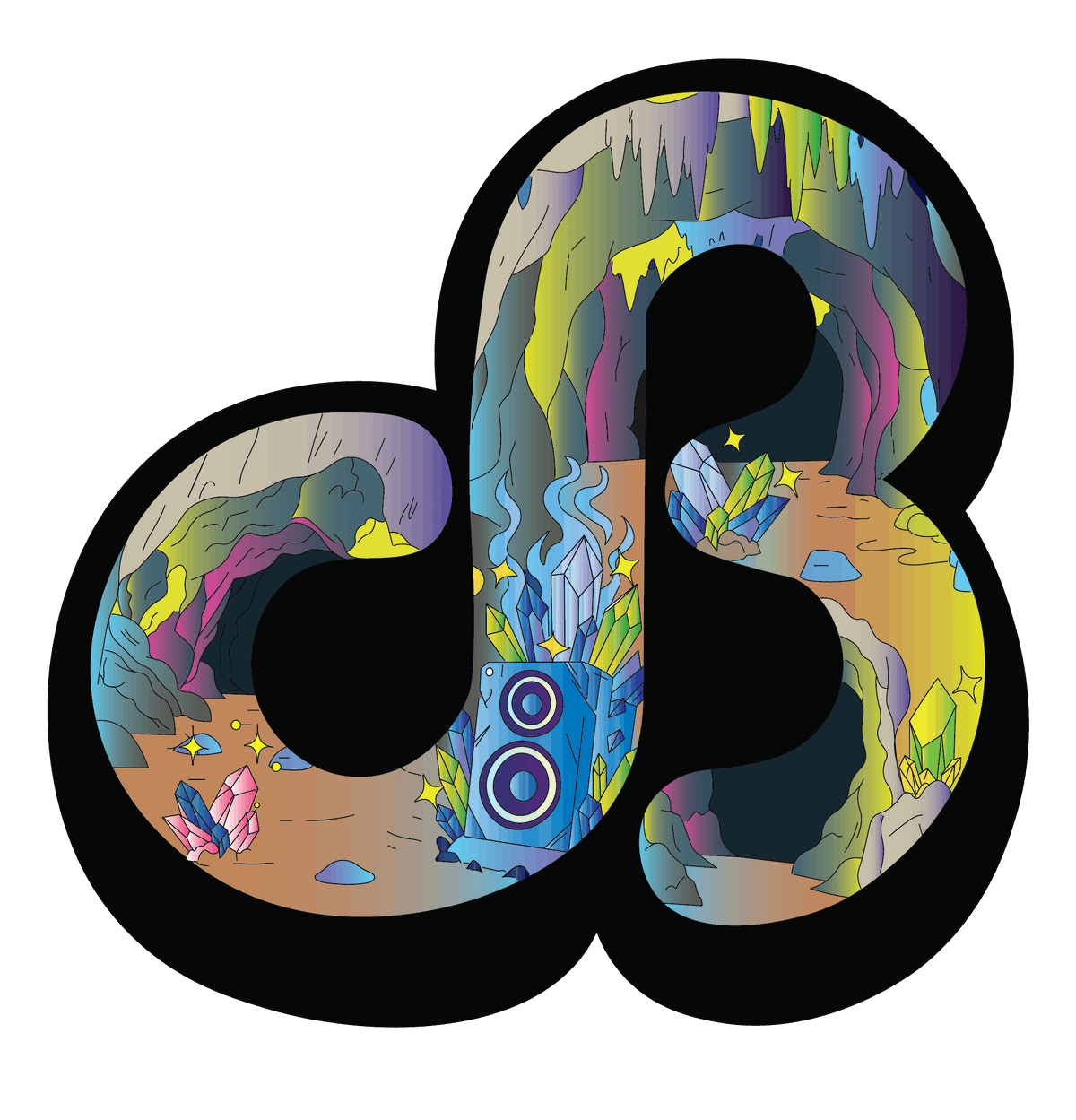 Daily Bread Caverns Sticker-Pack  [3D Embossed] [LE 100]