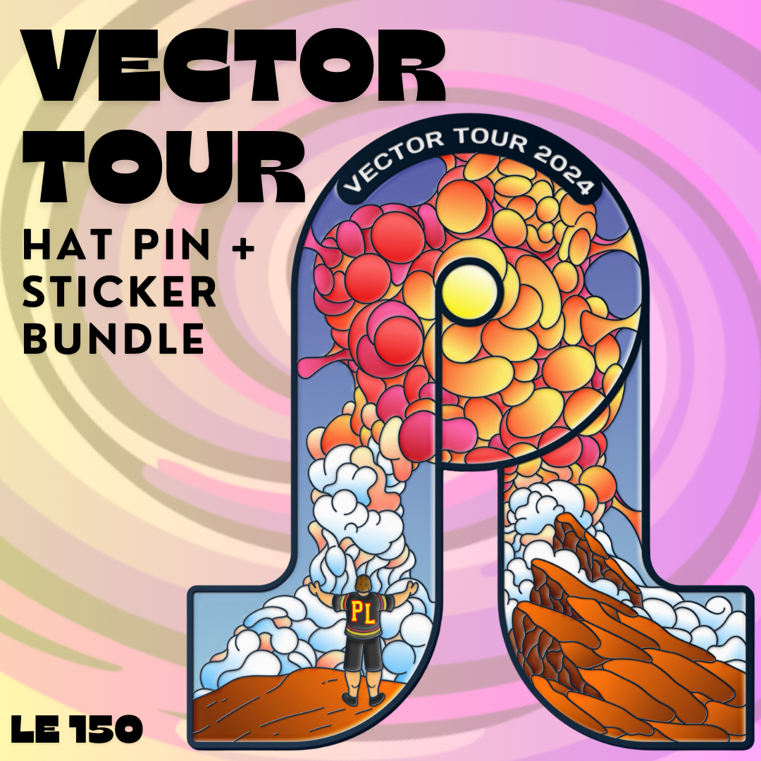 PL Vector Tour Pin + Sticker Bundle  [LE 150]