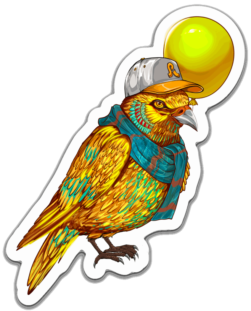 YELLOWBIRD STICKER