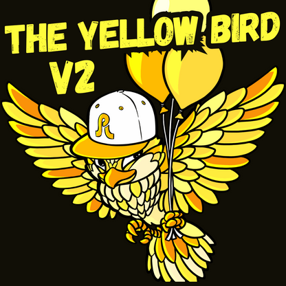 Yellow Bird V1 & V2 Sticker Pack  [ILLUMINATION FUND-RAISING CAMPAIGN]