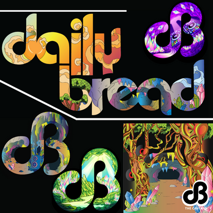 Daily Bread Caverns Sticker-Pack  [3D Embossed] [LE 100]