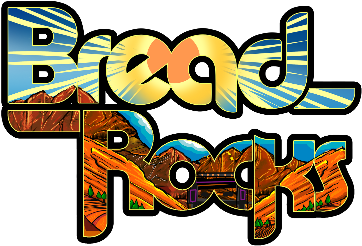 BreadRocks DB Sticker