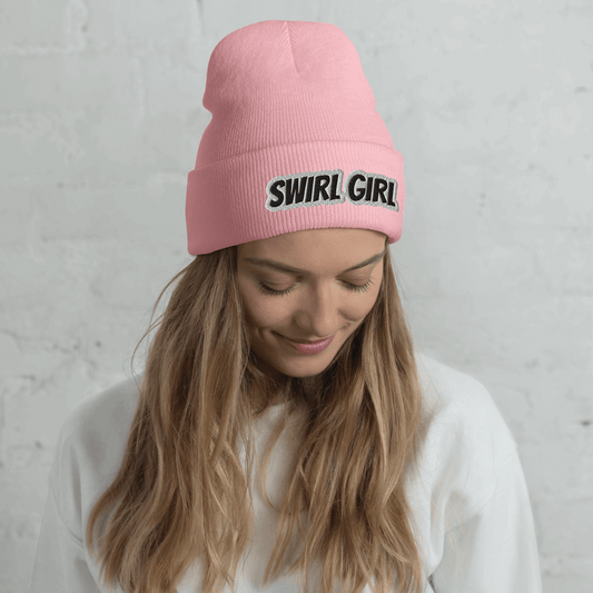 SWIRL GIRL BEANIE  [LE 50]