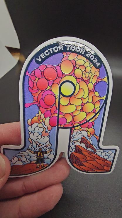 PL Vector Tour Pin + Sticker Bundle  [LE 150]