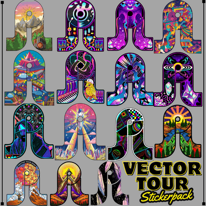 *PL Vector Tour Sticker-Pack*