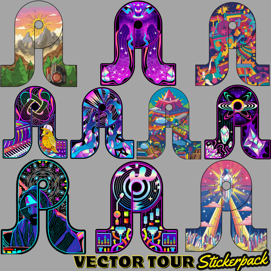 *PL Vector Tour Sticker-Pack*